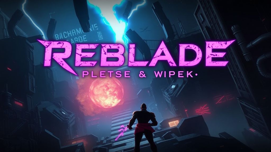 赛博朋克肉鸽新作《ReBlade：死亡螺旋》震撼公布