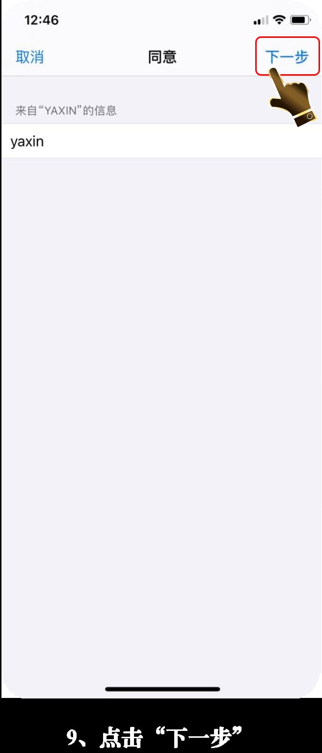 亚星iOS客户端官方安装流程示意图9