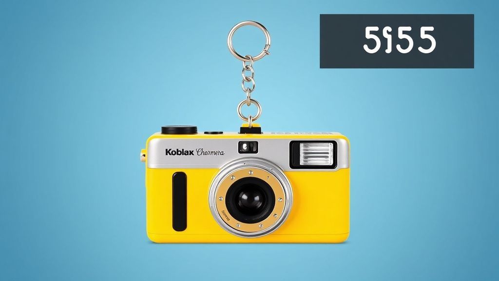 柯达Charmera钥匙扣相机：百元价位的情怀杀器